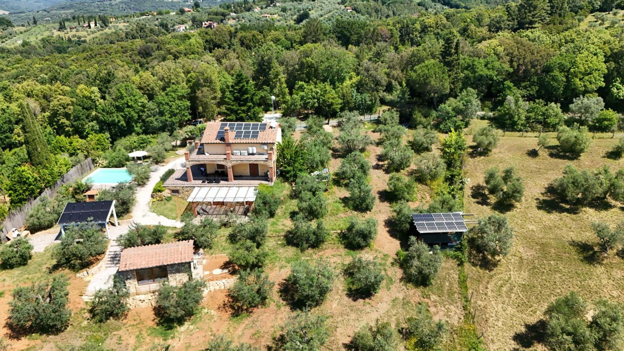 Il Panorama Apartment Montescudaio Bagian luar foto