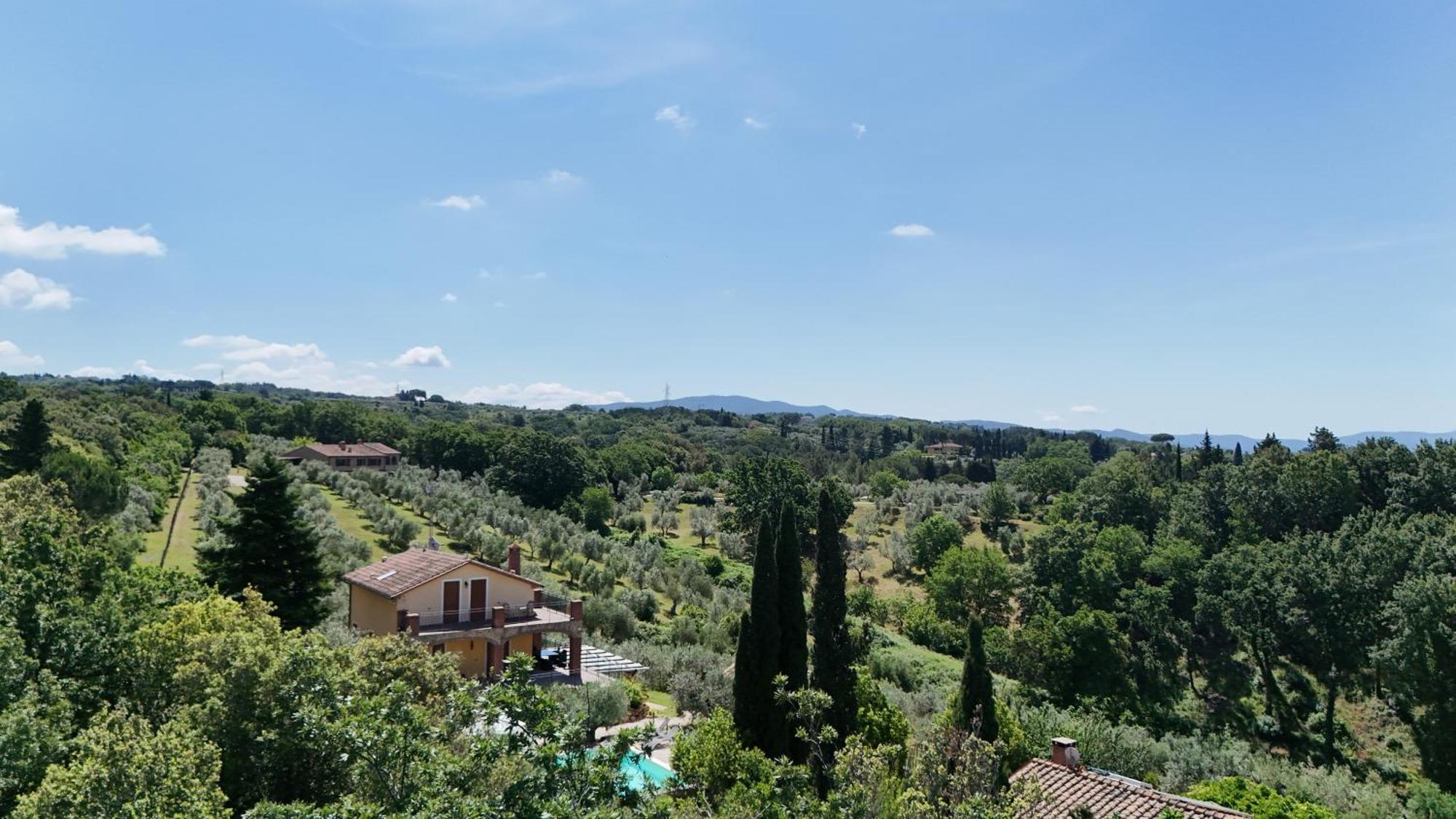 Il Panorama Apartment Montescudaio Bagian luar foto